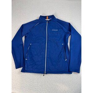Peter‎ Millar Crown Sport Mens Hyperlight Merge Royal Blue Hybrid Jacket Medium